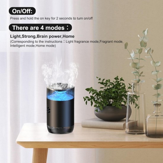 LED Bulut Sis Spreyi Akıllı Otomatik Aroma Difüzör Oda Araba Doğal Koku Spreyi