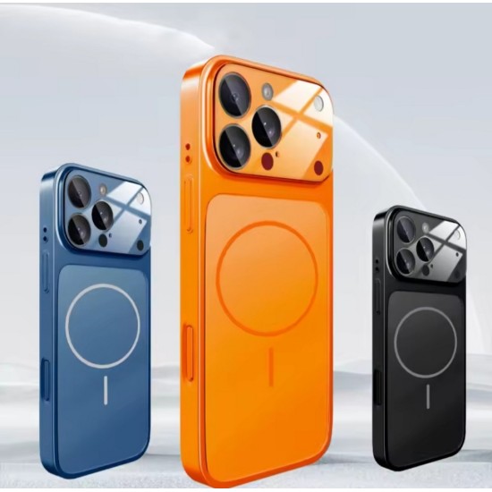 iPhone 15 Pro Max Uyumlu – 17 Pro Max Görünümlü Premium Dönüşüm Kılıfı