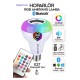 Legend Bluetooth Hoparlörlü Akıllı RGB LED Ampul - E27 Duy Müzikli Lamba ve Ses Bombası