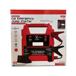 20000 mAh Araç Akü Takviye Cihazı 12V 2000A Jump Starter Powerbank