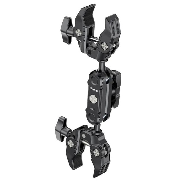 Ulanzi C017 Çift Yönlü Ball Head Süper Kelepçe Magic Arm Kamera Telefon Monitör Tutucu