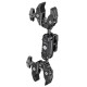 Ulanzi C017 Çift Yönlü Ball Head Süper Kelepçe Magic Arm Kamera Telefon Monitör Tutucu