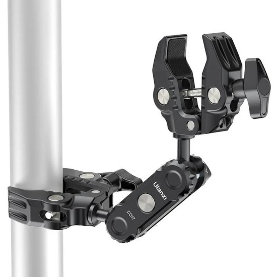 Ulanzi C017 Çift Yönlü Ball Head Süper Kelepçe Magic Arm Kamera Telefon Monitör Tutucu