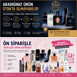 ÖN SİPARİŞLE PARFÜM, KOZMETİK VE KİŞİSEL BAKIM ÜRÜNLERİ TEMİNİ